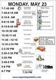 Image Result For Daily Routine Chart For Adults Chore