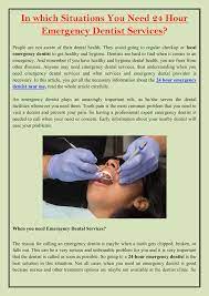 5604 wendy bagwell parkway suite 1112 hiram, georgia 30141. In Which Situations You Need 24 Hour Emergency Dentist Services