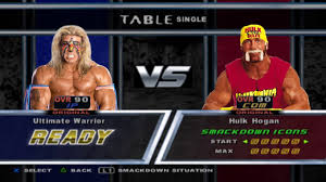 Ultimate Warrior Vs Hulk Hogan Table Match Wwe Smackdown Here Comes The Pain 2003 Youtube