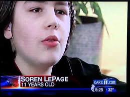 11 year old Soren LePage tests out of COLLEGE Course