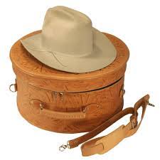 Shop Tooled Leather Cowboy Hat Box Western Luggage Store Leather Cowboy Hats Cowboy Hats Leather Tooling