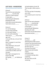 Tusse will represent sweden at the eurovision song contest 2021 in rotterdam with the song voices. Fnaf Just Gold Song English Esl Worksheets For Distance Learning And Physical Classrooms