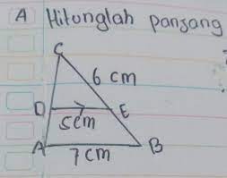 Hitunglah Panjang Eb Brainly Co Id