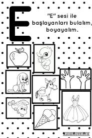 Aynur Sular Adli Kullanicinin Harf Panosundaki Pin Faaliyetler Egitim Faaliyetleri Alfabe Calisma Sayfalari