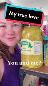 When you find the giant banana pepper jar at smart and final and you ley  the intrusive thoughts win 🥰 $8 well spent. #groceryshopping #fyp  #bananapepper #bananapeppers #peppercini #iboughtit
