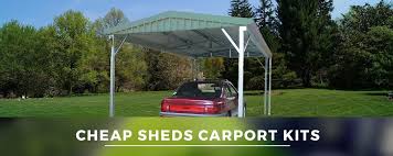 Carports Kits Cheap Sheds Design your entire carport from the ground up!