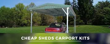 A revolutionary product offering the best warranties in. Carports Kits Cheap Sheds