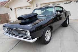 Image result for Black 1968 Barracuda