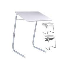 Eternal Adjustable Folding Table White Walmart Com In 2020 Folding Table Table Serving Table