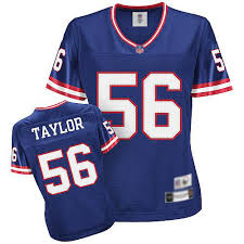 Reebok Womens Lawrence Taylor Replica Royal Blue Home