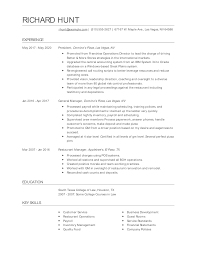 In this article, we explain when and how to use past tense or present tense and when it is appropriate to use both past and present tense in a certain section. President Resume Examples And Tips Zippia