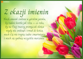 Poniżej znajduje się kalendarz imienin. Kartka Na Imieniny Z Kwiatami