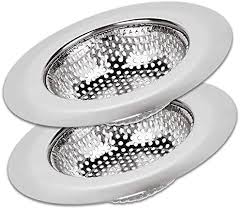 Free shipping on all orders over $35. 2 Pack Kitchen Sink Strainer Food Catcher 4 5 Inch Diameter Wide Rim Perfect For Most Sink Drains Anti Clogging Micro Perforation Holes Rust Free Stainless Steel Dishwasher Safe Amazon Com