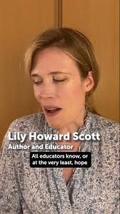 The words that teachers use are powerful. The Words That Shape Us—a new  book by Lily Howard Scott.