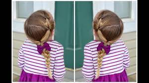 P Fast And Easy Topsy Tail Hairstyles For Girls Br P Topsy Tail Hairstyles Toddler Hair Tail Hairstyle