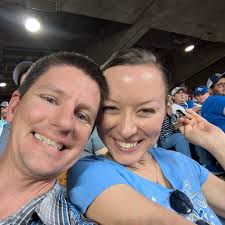 Enjoying a Royals baseball game with the love of my life. I'm so grateful  for her, and for this Father's Day gift!