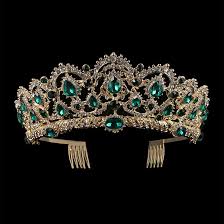 The Tiara Is The Crowning Jewel To Any Bride S Head Choose One Of These Regal Styled Crowns With Hair Accessories Jewelry Hair Jewelry Wedding Crystal Tiaras