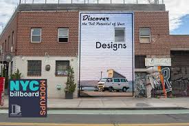 Painted Brick Wall Mockup By Nyc Billboard Mockups Mockup Mockupdesign Mockups Graphicdesign Billboard Mockup Billboard Mockup