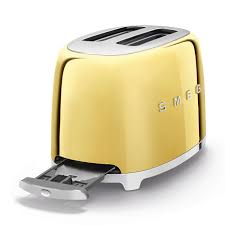 Toaster Grille Pain Dore Tsf01goeu Smeg Be