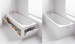 Same day delivery 7 days a week £3.95, or fast store collection. Space Saving Bathtubs Stowaway Bath Panel Storage System