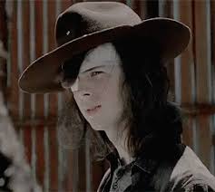 Carl Grimes Gif Carl Grimes Grimes Rick Walking Dead