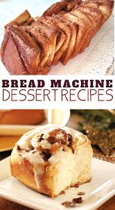 Zojirushi bread makers come with preset programs for specific recipes. Delicious Bread Machine Desserts Easy Dessert Recipes Bread Machine Recipes Sweet Easy Bread Machine Recipes Bread Maker Recipes