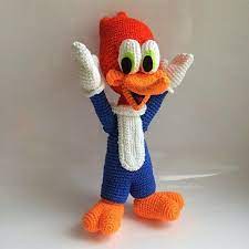 Woody Woodpecker Pdf Crochet Pattern Instant Download Etsy Woody Woodpecker Crochet Amigurumi Crochet Dolls