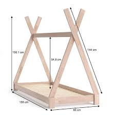 Welches werkzeug wird für den bau des bettes vorausgesetzt? Tipi Bett Selbst Bauen Freuen Sich Die Kids Heimwerker Tipps