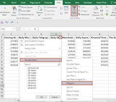 Filters in excel are used for filtering the data by selecting the data type in the filter dropdown. How To Excel Use Filters To Get The Data You Want Excel With Business
