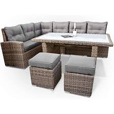 Amazon De Brast Poly Rattan Gartenmobel Essgruppe Lounge Set Sitzgruppe Outdoor Mobel Garten Garnitur So Outdoor Mobel Gartenmobel Sets Tisch Hohenverstellbar