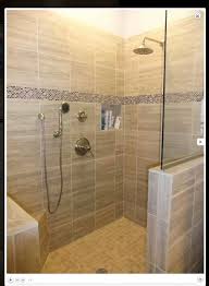 Walk In Shower 1 2 Wall And Rain Head With Hand Held Small Bathroom With Shower Bathroom Design Decor Showers Without Doors