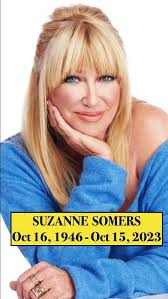 Suzanne Somers Dies at 76 #threescompanytvshow #suzannesomers #stepbys...