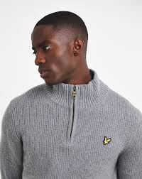 Zip Jumper Lyle And Scott Knitwear Quarter Zip Jumper Lyle And Scott  Knitwear Sale Lyle And