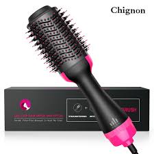 The ceramic heater quickly heats up and protects your hair from damage. Buy Online 1000w Hair Dryer Hot Air Brush Styler And Volumizer Hair Straightener Curler Comb Roller One Step Electric Ion Blow Dryer Brush Alitools