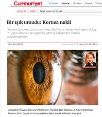 On Iki Yasinda Gorme Kaybi Yuzunden Okulu Birakmak Zorunda Kalan Sevgili Hastam Helin In Kornea Nakli Sonrasi Gormesini Geri Kazanmasi Dokular Sevgililer Kas