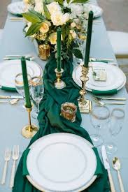 Green Rustic Wedding Decor Bridal Shower Decorations Gauze Table Runner Boho Centerpiece Green Wedding Decorations Rustic Wedding Decor Green Wedding Colors