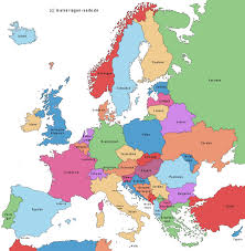 Weltkarte zum ausdrucken oder für ihre wandbild gestaltung. Europakarte Alle Lander In Europa Und Hauptstadte