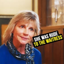 Rude Elderly Karen Insults Waitress but Instantly Regrets It!