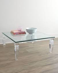 Interlude Home Christelle Acrylic Coffee Table Acrylic Coffee Table Coffee Table Clear Coffee Table