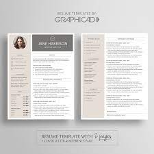 Job seekers are often advised to keep their cvs short and to the point, as hiring managers may spend only a few seconds scanning each . Modern Resume Template 2 Pages Cover Letter Reference Page For Word Modern Resume Template Resume Templates Resume Template