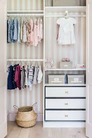 Ikea lackbygel rail simple and clever, which is just how we like our ikea hacks… thanks, tabitha! Diy Closet Organization Ideas That Will Make Getting Dressed So Much Easier Baby Nursery Closet Nursery Closet Closet Organization Diy