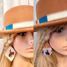 Western Wedding Earrings