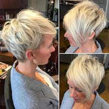 60 Wunderschone Lange Pixie Frisuren Neue Haarmodelle Short Hair Styles Long Pixie Hairstyles Blonde Pixie