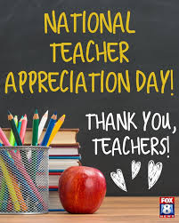 Today is National Teacher Appreciation ...