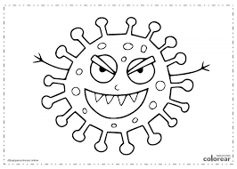 It was first identified in december 2019 in wuhan,. Dibujos De Coronavirus Covid 19 Para Colorear