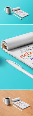 Notepad Mockup Psd Graphicsfuel In 2020 Mockup Psd Mockup Free Psd Note Pad