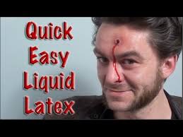 zombie makeup liquid latex subsute
