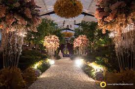 Karli And Sarah S Wedding Reception Venue At Dharmawangsa Hotel Decorated By Steve Decor Lighting By Lightworks Www Lightworksjakarta Com