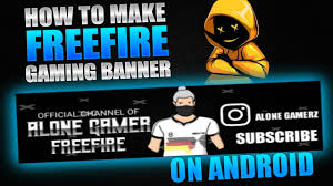Free fire youtube channel name generators How To Make Gaming Channel Art Make Freefire Channel Art Garena Freefire Youtube