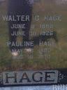 Walter Hage Family History & Historical Records
